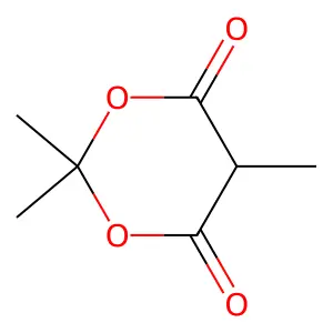 2,2,5-Trimethyl-1,3-dioxane-4,6-dione structure