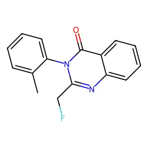 Compound C16H13FN2O structure