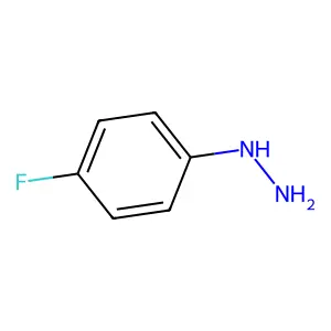 (4-Fluorophenyl)hydrazine structure