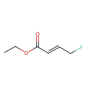 ethyl 4-fluorobut-2-enoate structure