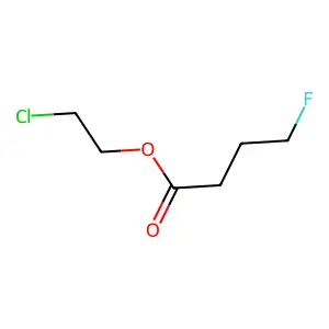 Compound C6H10ClFO2 structure