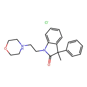 Compound C21H25ClN2O2 structure