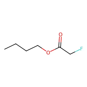 Butyl fluoroacetate structure