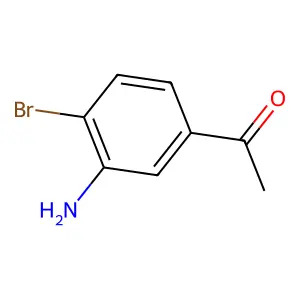 1-(3-amino-4-bromophenyl)ethan-1-one structure