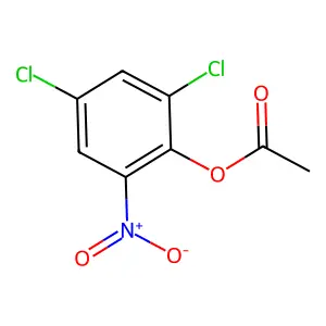 ACETIC ACID, (2,4-DICHLORO-6-NITROPHENYL) ESTER structure