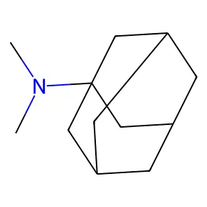 N,N-dimethyladamantan-1-amine structure