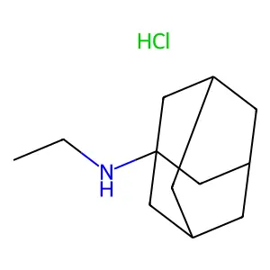 N-ethyladamantan-1-aminehydrochloride structure