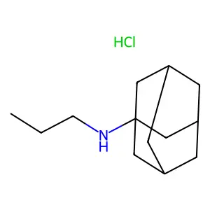 N-propyladamantan-1-aminehydrochloride structure