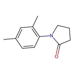 1-(2,4-dimethylphenyl)pyrrolidin-2-one structure