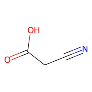 CYANOACETIC ACID structure