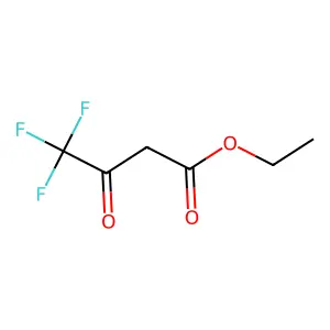 Ethyl 4,4,4-trifluoroacetoacetate structure