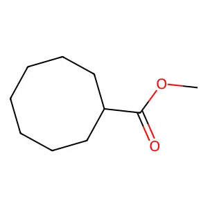 Methyl cyclooctanecarboxylate structure