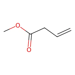 Methyl 3-butenoate structure