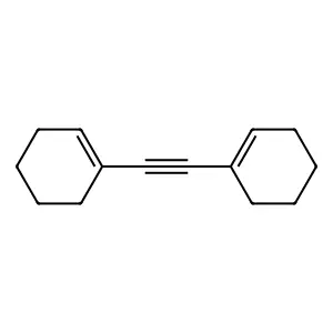1-[2-(cyclohexen-1-yl)ethynyl]cyclohexene structure