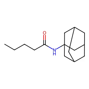 Valeramide, N-(1-adamantyl)- structure