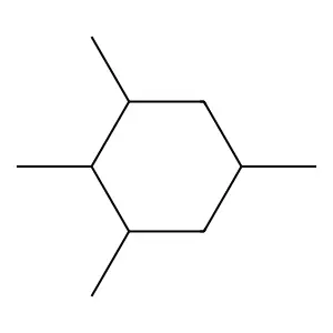 1,2,3,5-Tetramethylcyclohexane structure