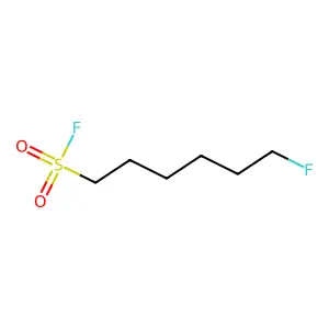 6-fluorohexane-1-sulfonyl fluoride structure