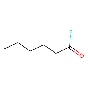 Hexanoyl fluoride structure