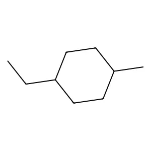 1-Ethyl-4-methylcyclohexane structure