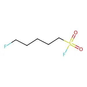 Compound C5H10F2O2S structure