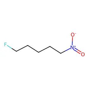 Pentane, 5-fluoro-1-nitro- structure