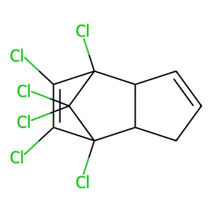 Compound C10H6Cl6 structure