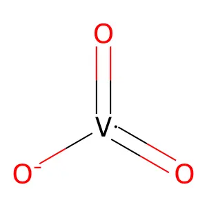 oxido(dioxo)vanadium structure
