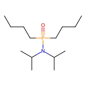 N-dibutylphosphoryl-N-propan-2-ylpropan-2-amine structure