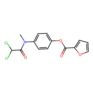 DILOXANIDE FUROATE structure