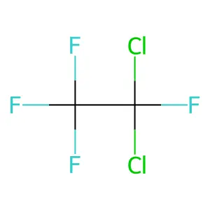 1,1-Dichlorotetrafluoroethane structure