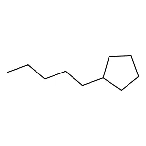 Pentylcyclopentane structure