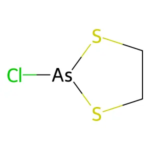 Compound C2H4AsClS2 structure