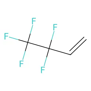 3,3,4,4,4-Pentafluorobut-1-ene structure