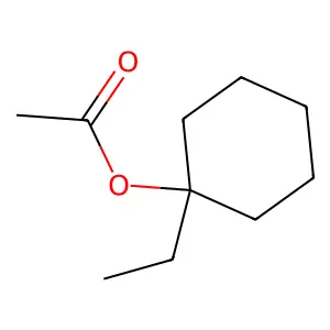 Cyclohexanol, 1-ethyl-, acetate structure