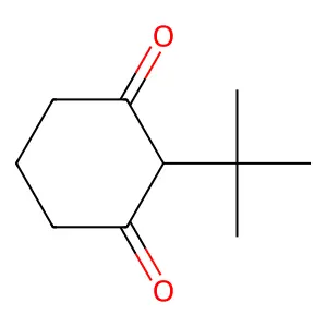 1,3-Cyclohexanedione, 2-(1,1-dimethylethyl)- structure