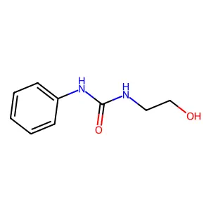 1-(2-Hydroxyethyl)-3-phenylurea structure