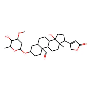 Aminopocannoside structure