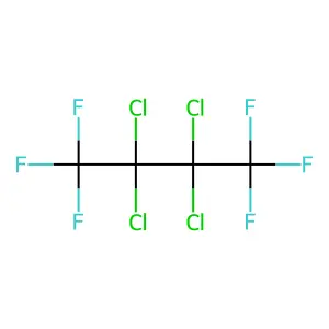 Compound C4Cl4F6 structure