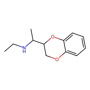 1-(2,3-dihydro-1,4-benzodioxin-3-yl)-N-ethylethanamine structure