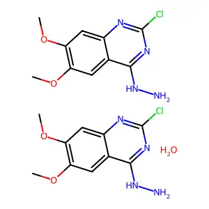 Compound C20H24Cl2N8O5 structure