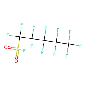 1-Pentanesulfonyl fluoride, 1,1,2,2,3,3,4,4,5,5,5-undecafluoro- structure