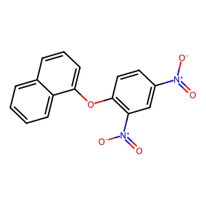 1-(2,4-Dinitrophenoxy)naphthalene structure