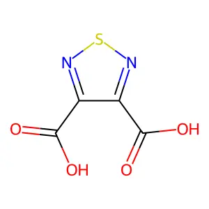 1,2,5-Thiadiazole-3,4-dicarboxylic acid structure