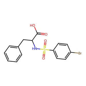 Compound C15H14BrNO4S structure