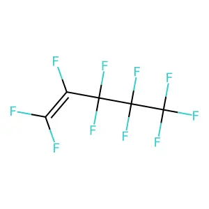 Perfluoropent-1-ene structure