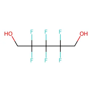 2,2,3,3,4,4-Hexafluoro-1,5-pentanediol structure