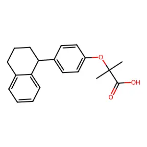 Nafenopin structure