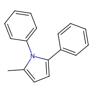 1,2-Bis(phenyl)-5-methylpyrrole structure