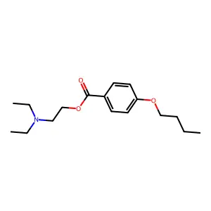 Butoxycaine structure