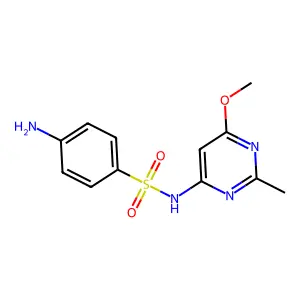 Sulfametomidine structure